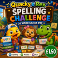 Quacky & Rex Spelling Challenge