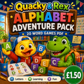 Quacky & Rex Alphabet Adventure Pack