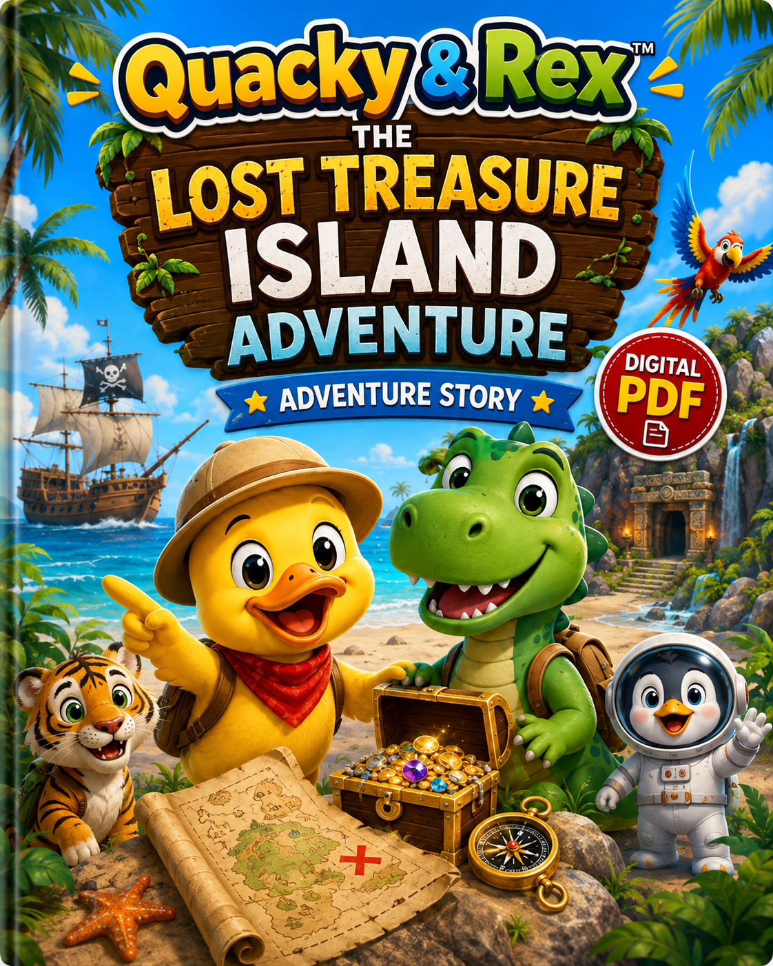 Quacky & Rex: The Lost Treasure Island Adventure