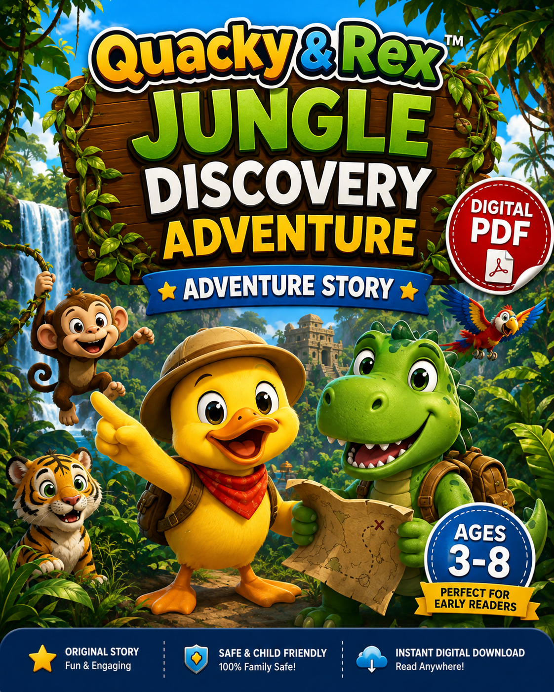 Quacky & Rex: Jungle Discovery Adventure