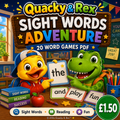 Quacky & Rex Sight Words Adventure