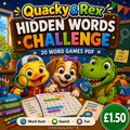 Quacky & Rex Hidden Words Challenge