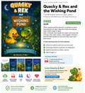 FREE Quacky & Rex and the Wishing Pond – A Bedtime Adventure