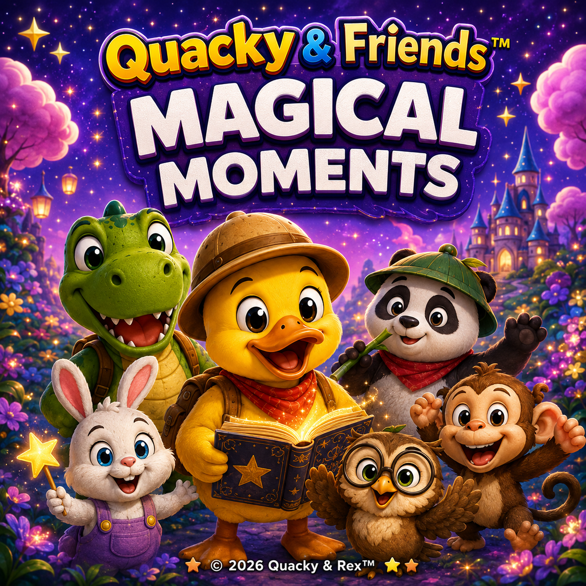 Free Quacky & Friends: Magical Moments