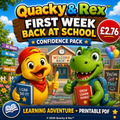 Quacky & Rex First Week Back at School Confidence Pack