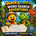 Quacky & Rex WORD SEARCH ADVENTURES