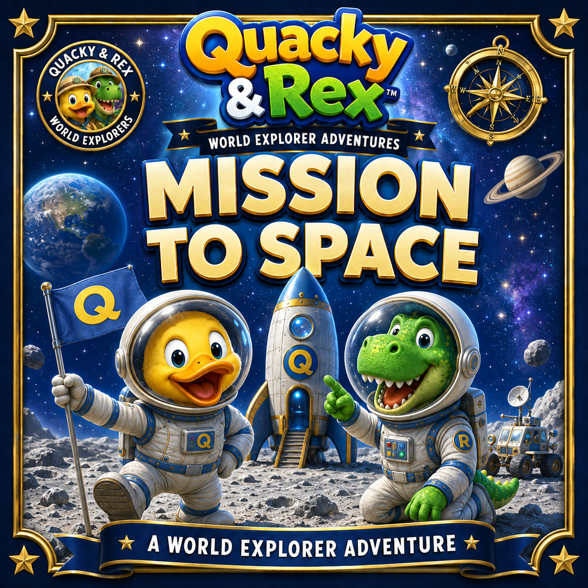 Quacky & Rex Mission To Space