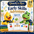 Quacky & Rex™ Early Skills Adventure — Ages 4–6
