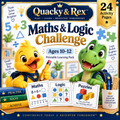 Quacky & Rex™ Maths & Logic Challenge — Ages 10–12