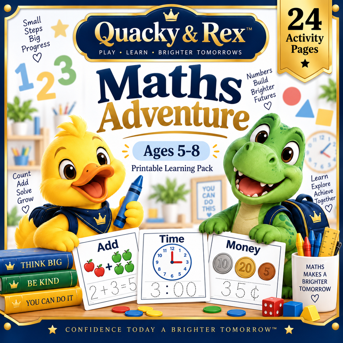 Quacky & Rex™ Maths Adventure Level 1