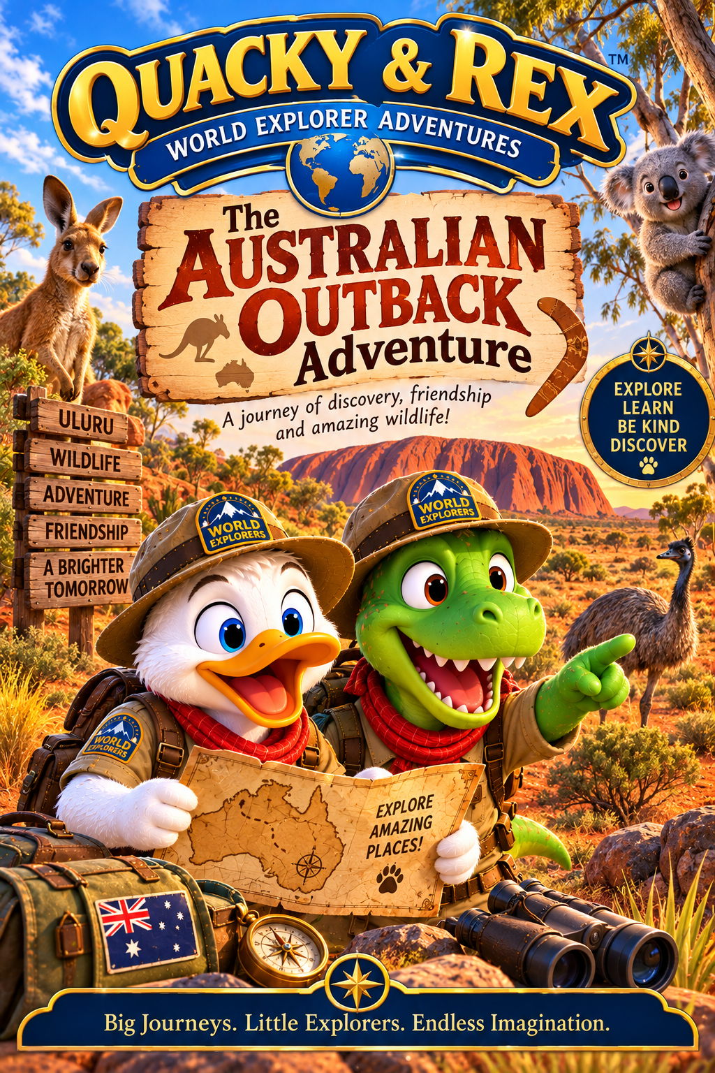 Quacky & Rex The Australian Outback Adventure