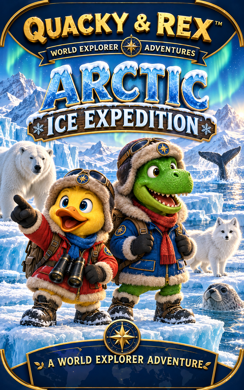 Quacky & Rex Arctic Ice Expedition