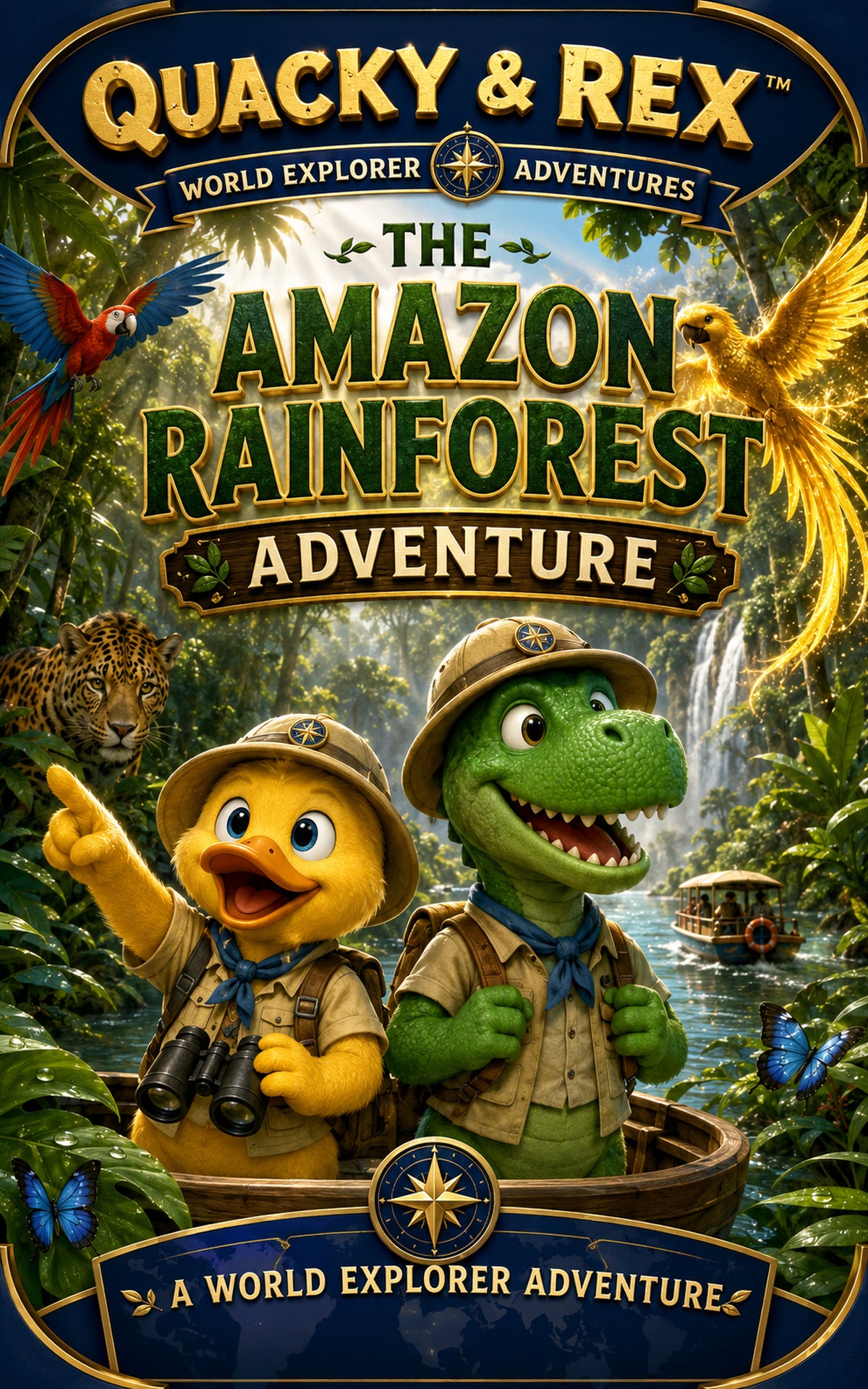 Quacky & Rex The Amazon Rainforest Adventure