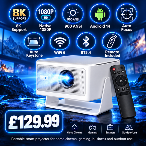 MAGCUBIC HY350Max Smart Projector