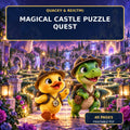 🏰 Quacky & Rex™ Magical Castle Puzzle Quest — 40 Pages