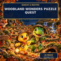 🌲 Quacky & Rex™ Woodland Wonders Puzzle Quest — 40 Pages